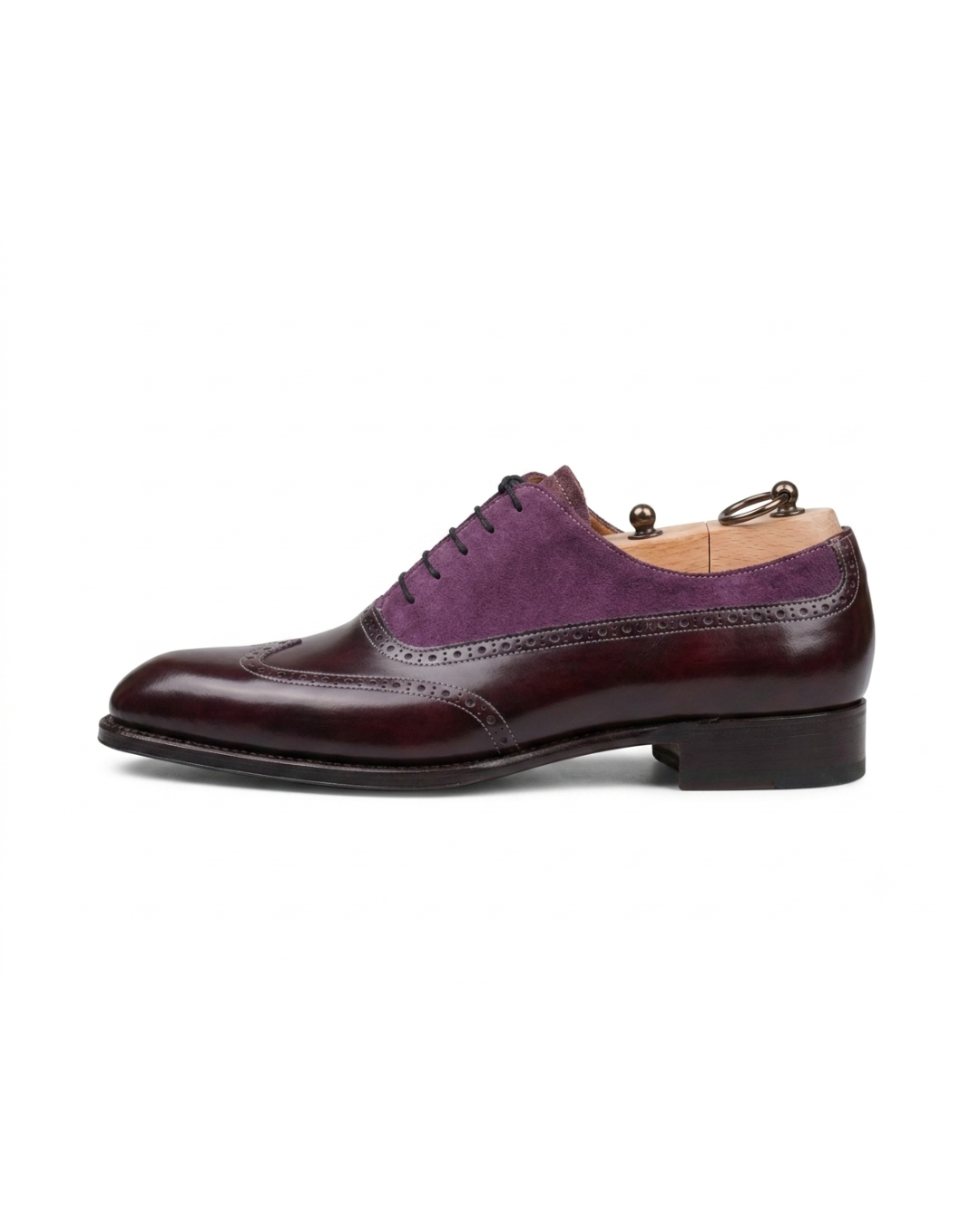 Handmade men's Le Violet Svelte leather loafers